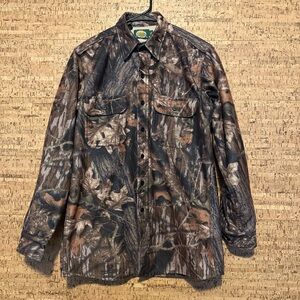 Cabela's Camouflage Shirt Jacket